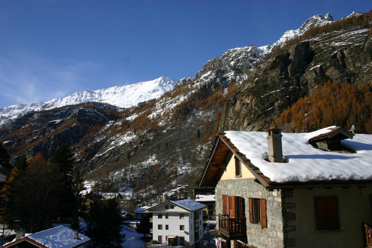 Ferienwohnung Furggen Valtournenche Exterior foto